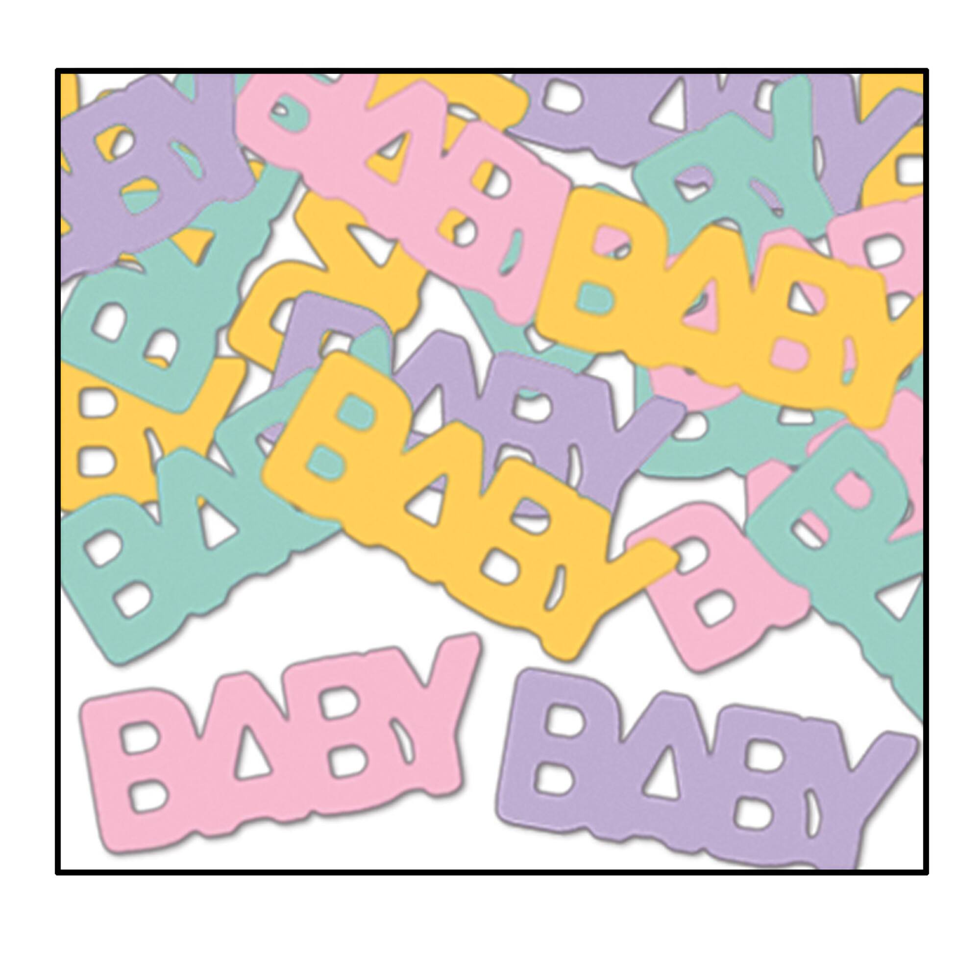 Beistle 1/2oz. Baby Fanci-Fetti Packs, 3ct.